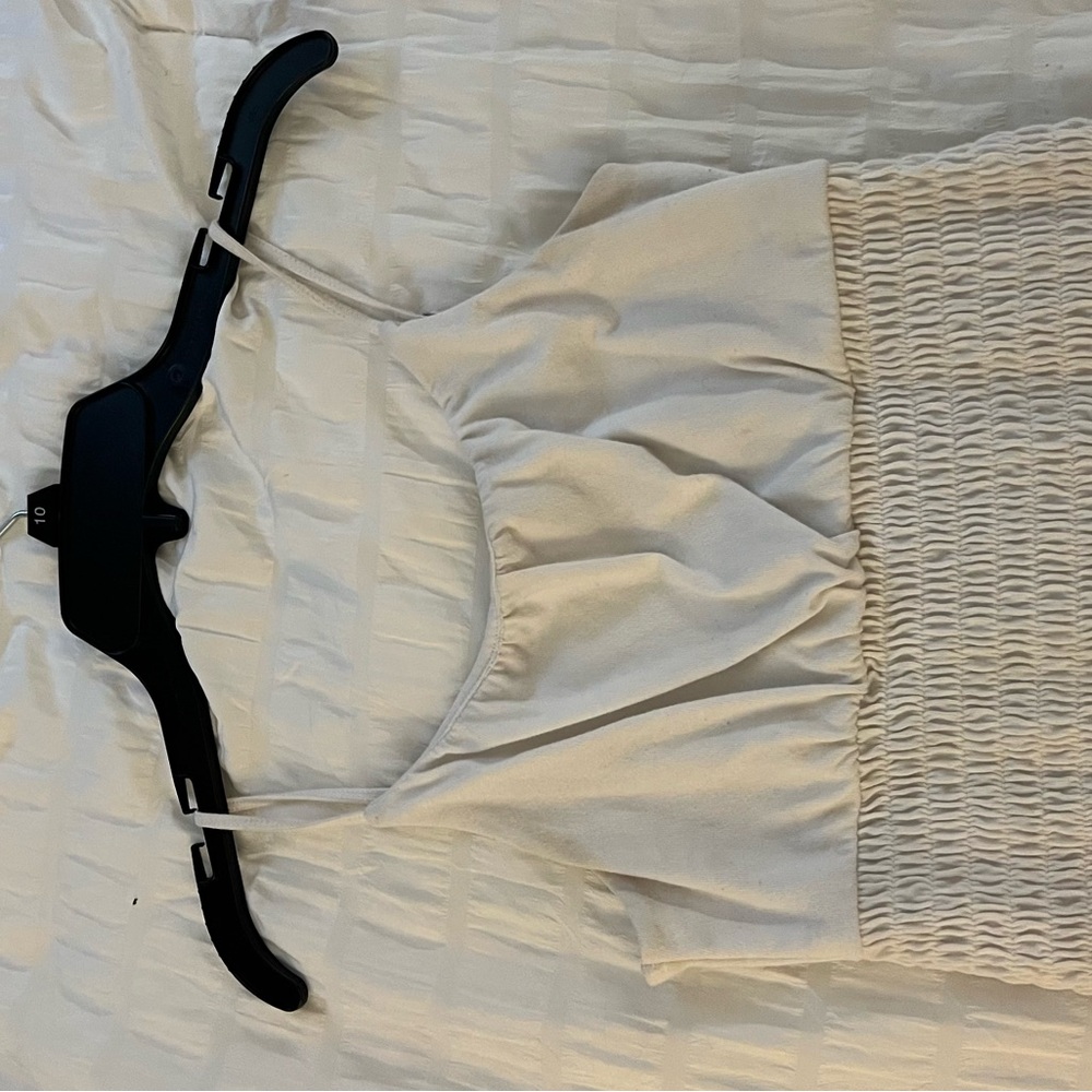 Elegant white Women's tang Top